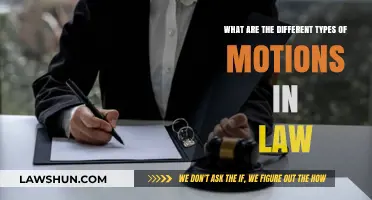Understanding Legal Motions: Types and Their Applications