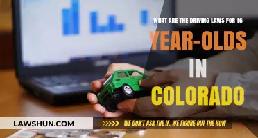 Colorado's Driving Laws for 16-Year-Olds: Rules, Restrictions, and Requirements