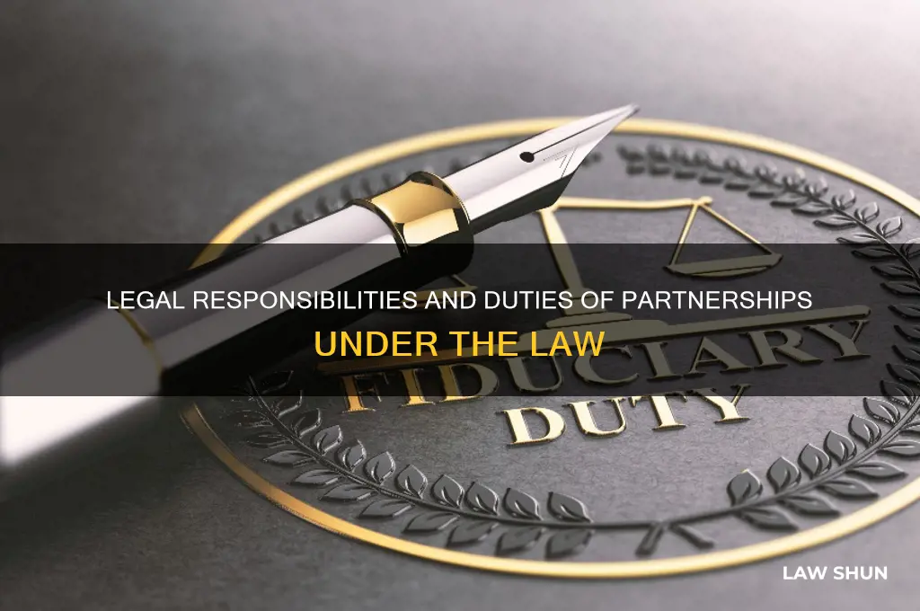 what are the duties imposed by the law onto partnerships