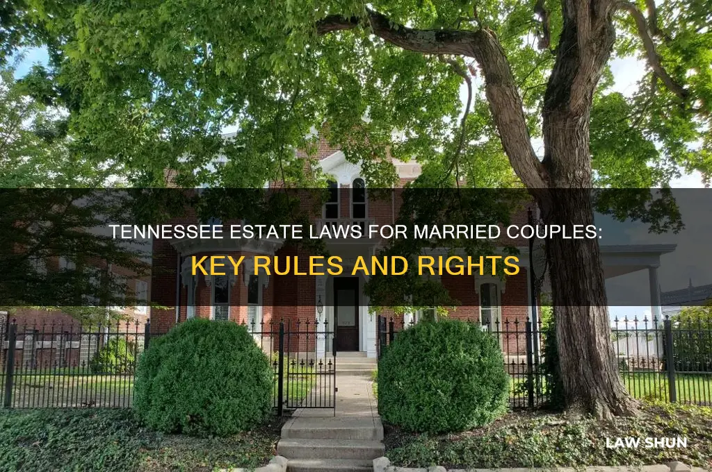 what are the estate laws in tennessee for married couples