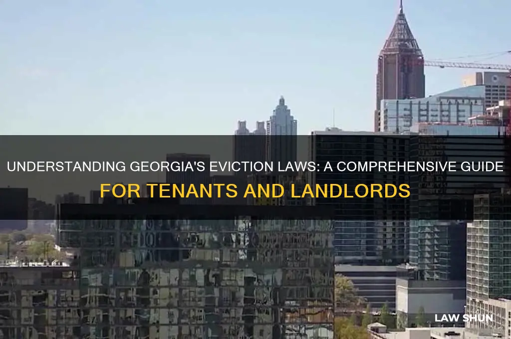 what are the eviction laws in georgia