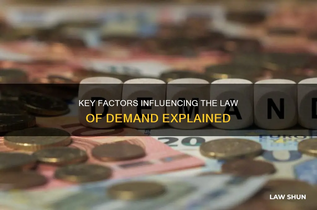 what are the factors affecting law of demand