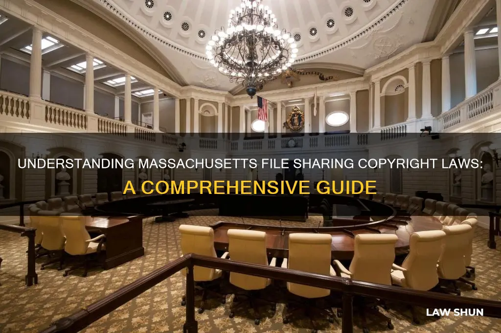 what are the file sharing copyright laws in massachusetts