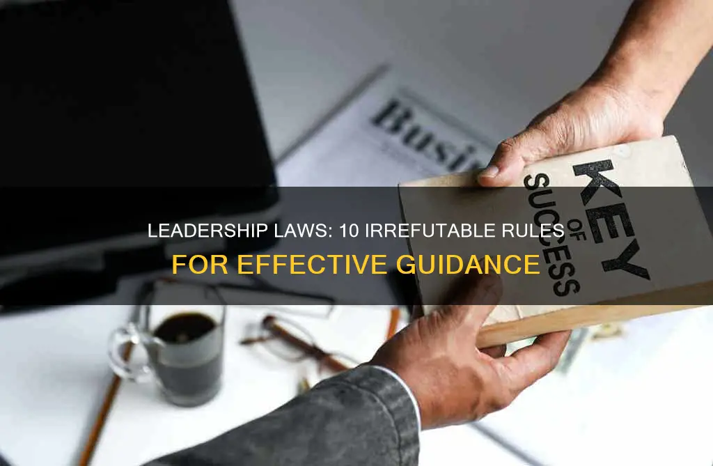 what are the first 10 irrefutable laws of leadership