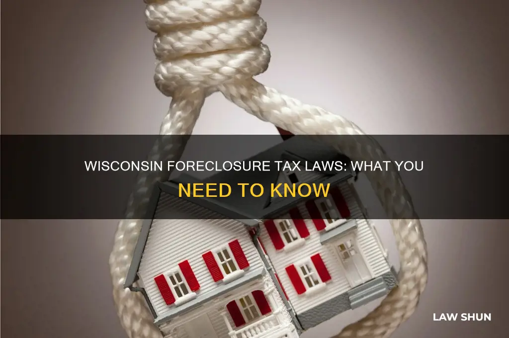 what are the forclosure tax laws in wi