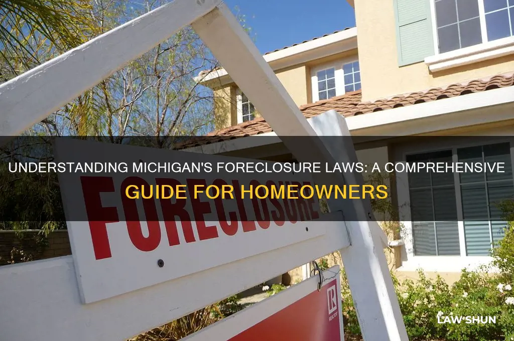 what are the foreclosure laws in michigan