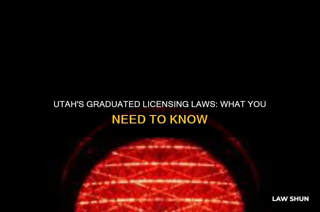 what are the graduated licensing laws in utah
