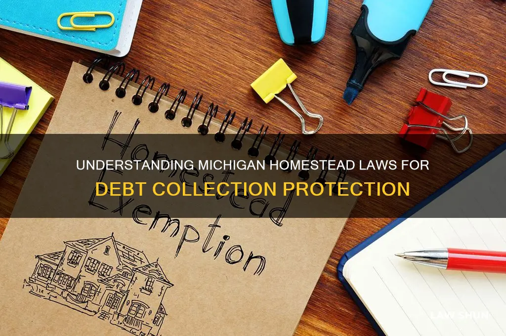 what are the homestead laws in michigan for debt collection