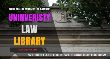 Harvard Law Library Hours: A Comprehensive Guide for Students and Researchers