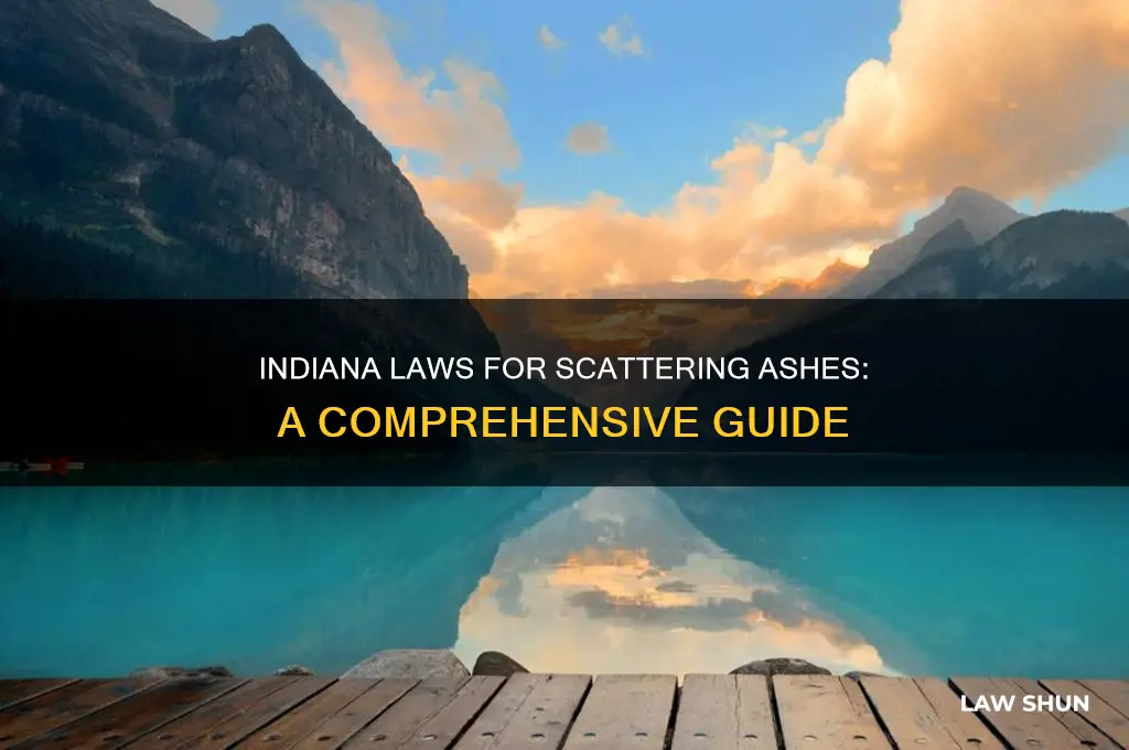 what are the indiana laws for scattering someone