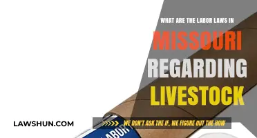 Missouri Livestock Labor Laws: Understanding Worker Rights and Regulations