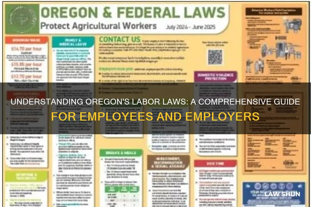 what are the labor laws in oregon
