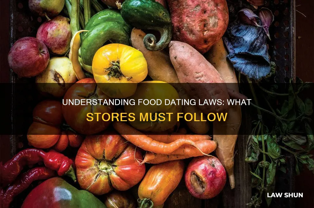 what are the law about dateing food in the stores