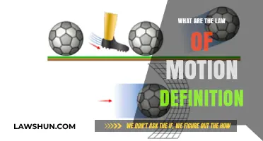 Understanding the Fundamental Principles: Definition of the Laws of Motion