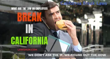 Understanding Employee Break Laws in California