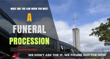 Respecting the Departed: Legal Etiquette for Encountering Funeral Processions