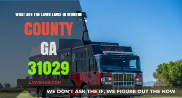 Monroe County GA 31029 Lawn Laws: What You Need to Know