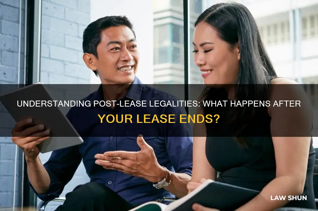what are the laws about after your lease is up