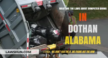 Dumpster Diving in Dothan, Alabama: Legalities and Local Laws Explained