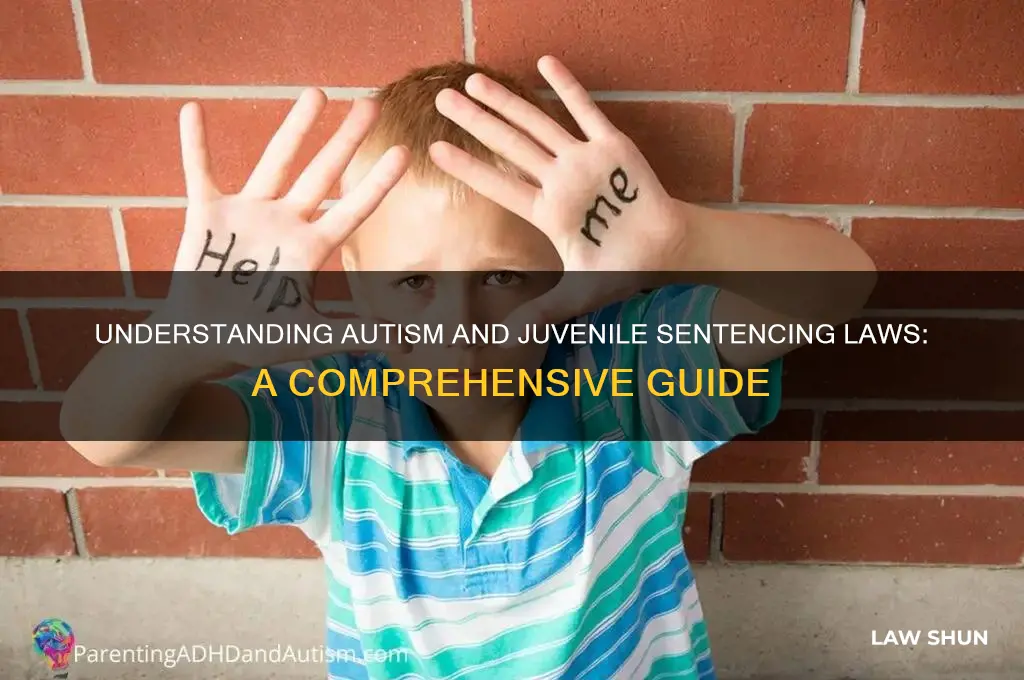what are the laws about sentencing an autistic child