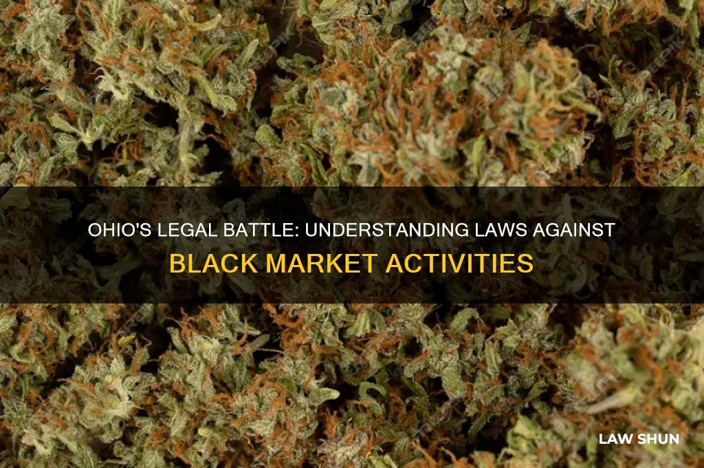 what are the laws against black market in ohio