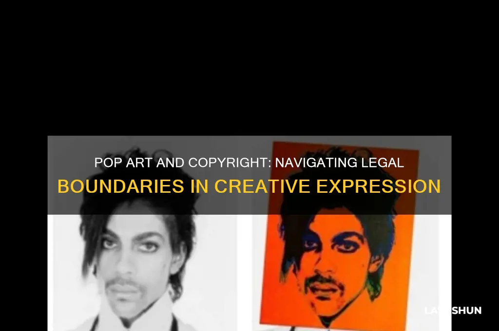 what are the laws against pop art and copyright infringement