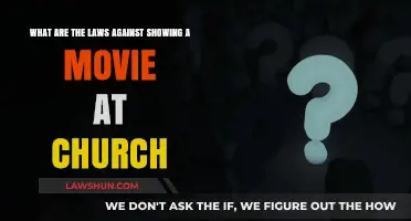 Legal Guidelines for Screening Movies in Church Settings Explained
