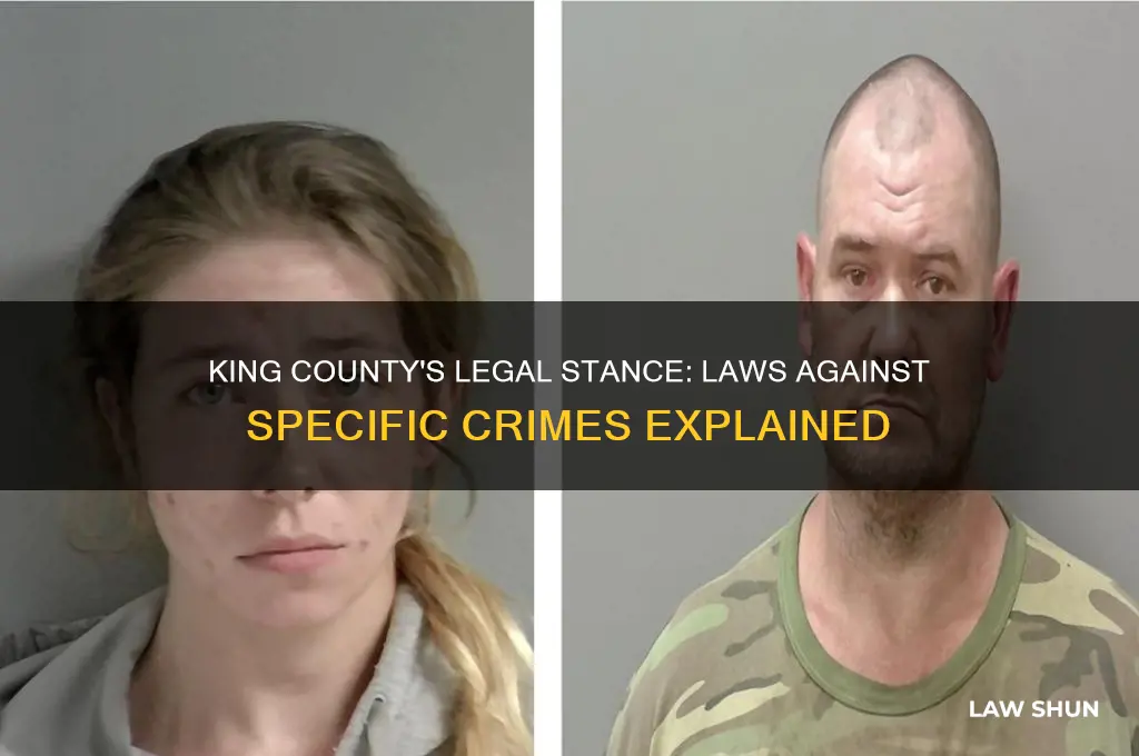 what are the laws against specific comes in king county