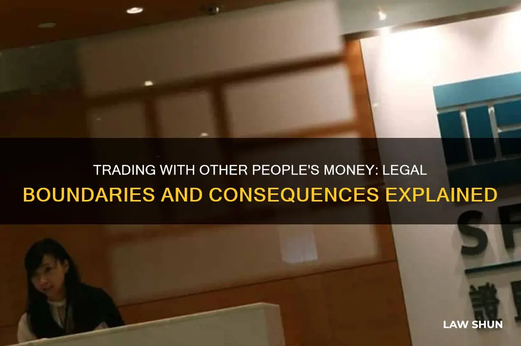 what are the laws against trading with other people