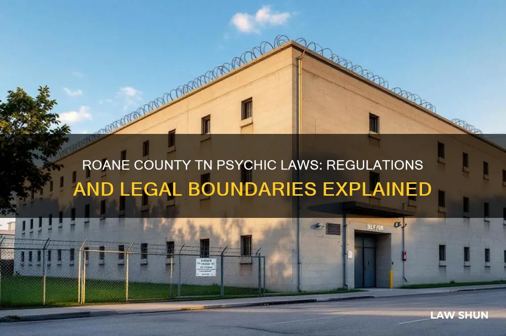 what are the laws concerning psychics in roane county tn