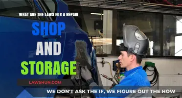 Understanding Repair Shop and Storage Legal Requirements and Regulations