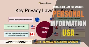Understanding US Website Privacy Laws: Protecting Personal Information Online