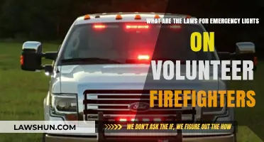 Volunteer Firefighters' Emergency Lights: Understanding Legal Regulations and Usage