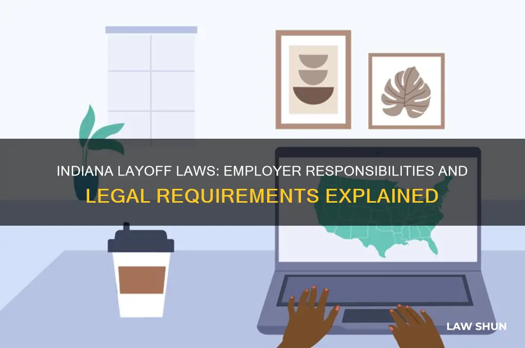 what are the laws for employers regarding layoffs in indiana