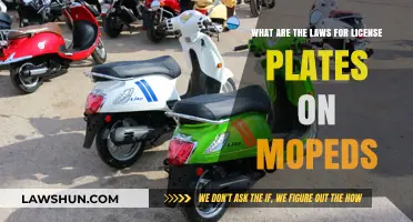 Moped License Plate Laws: What You Need to Know