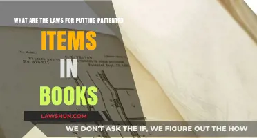 Patented Items in Books: Legal Guidelines and Publishing Compliance