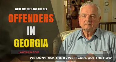 Georgia's Sex Offender Laws: Registration, Restrictions, and Legal Consequences