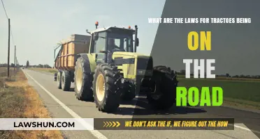 Tractors on Public Roads: Understanding Legal Requirements and Safety Laws