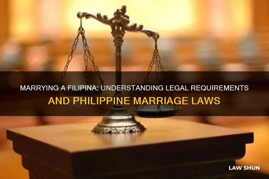 what are the laws if i marry a philippines woman