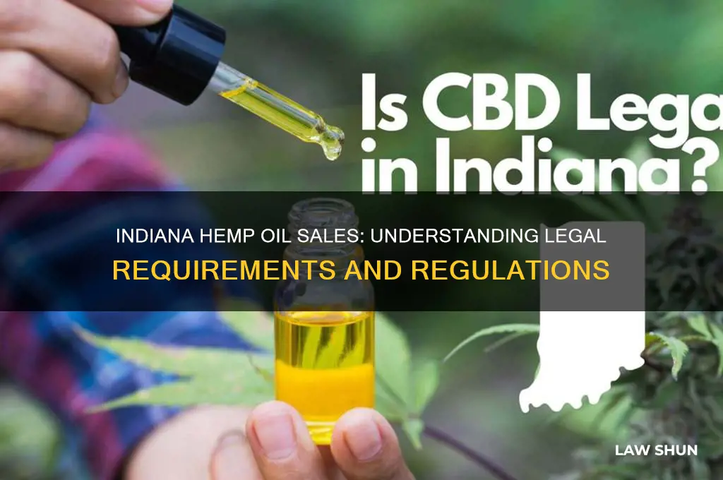 what are the laws in indiana for selling hemp oil
