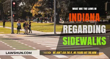 Indiana Sidewalk Laws: Understanding Maintenance, Liability, and Pedestrian Rights