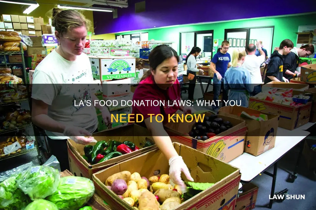 what are the laws in la on giving away food