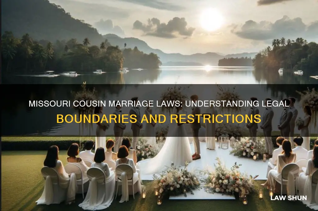 what are the laws in missouri with marrying your cousin