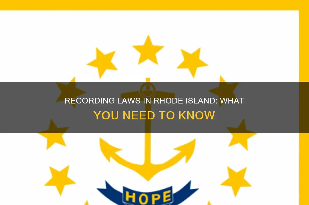 what are the laws in ri about recording without permission