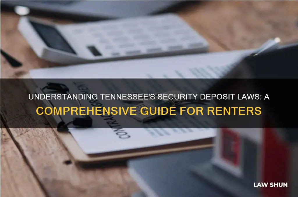 what are the laws in tennessee regarding security deposit