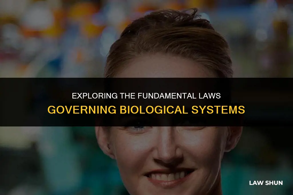 what are the laws of biology