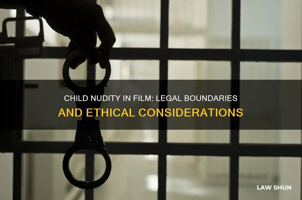 what are the laws of child nudity in movies