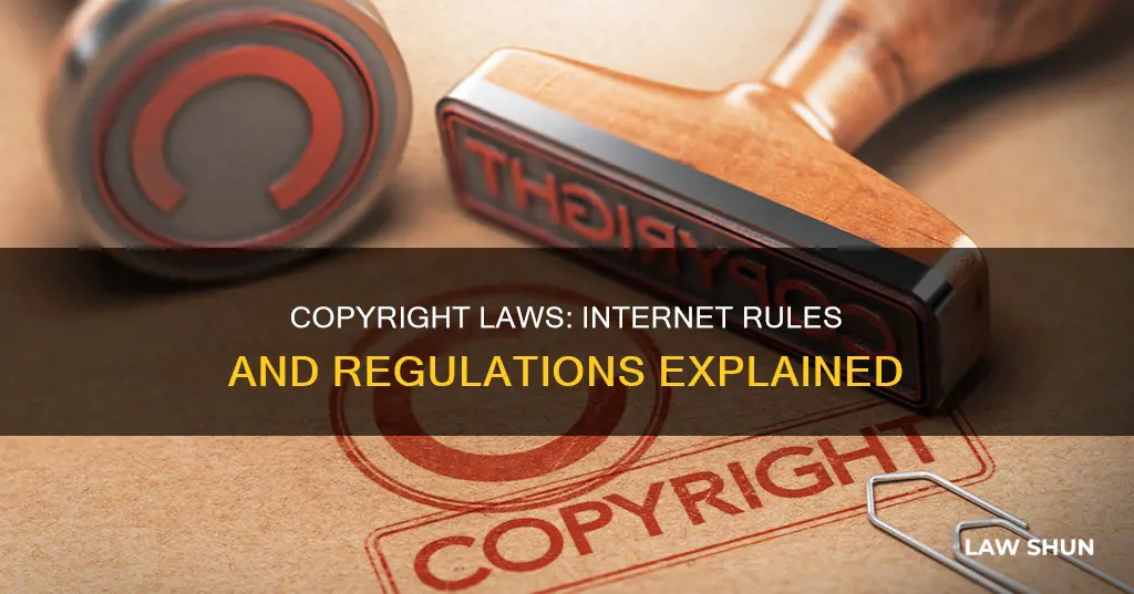 what are the laws of copyright apply to the internet