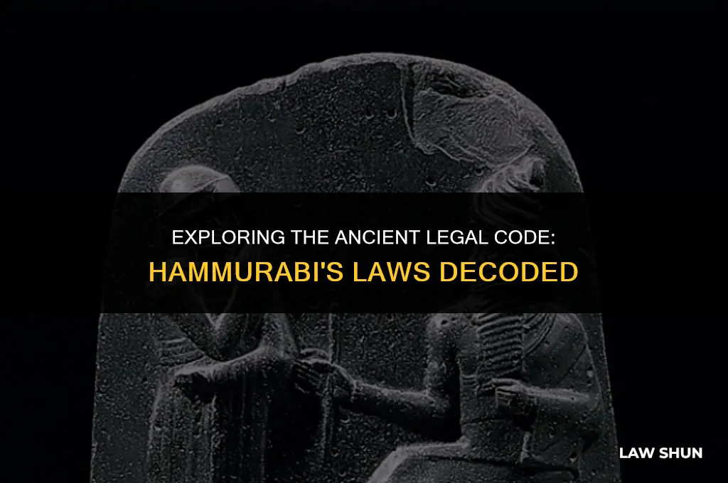 what are the laws of hammurabi