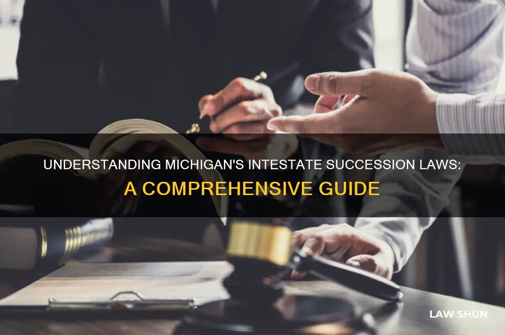 what are the laws of intestate sucession in michigan
